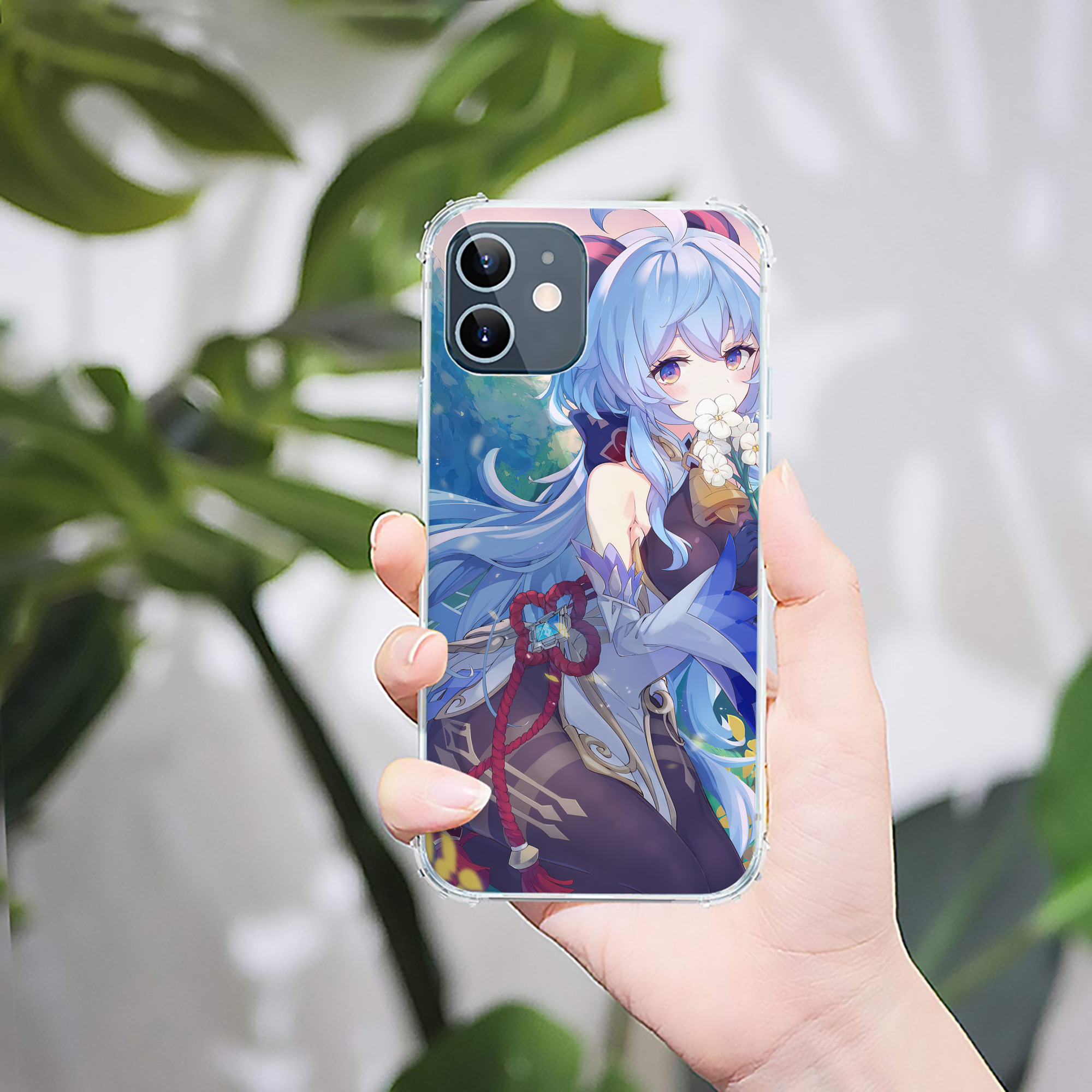 げんし神 genshin 【iPhone 12シリーズ対応】透明スマホケース（クリアソフトケース）